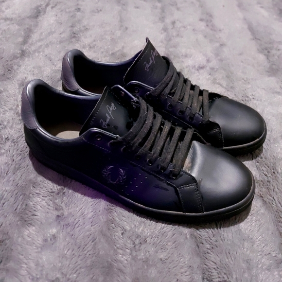 Men's Fred Perry Leather Tennis Sneakers Size US 12 - Picture 3 of 4